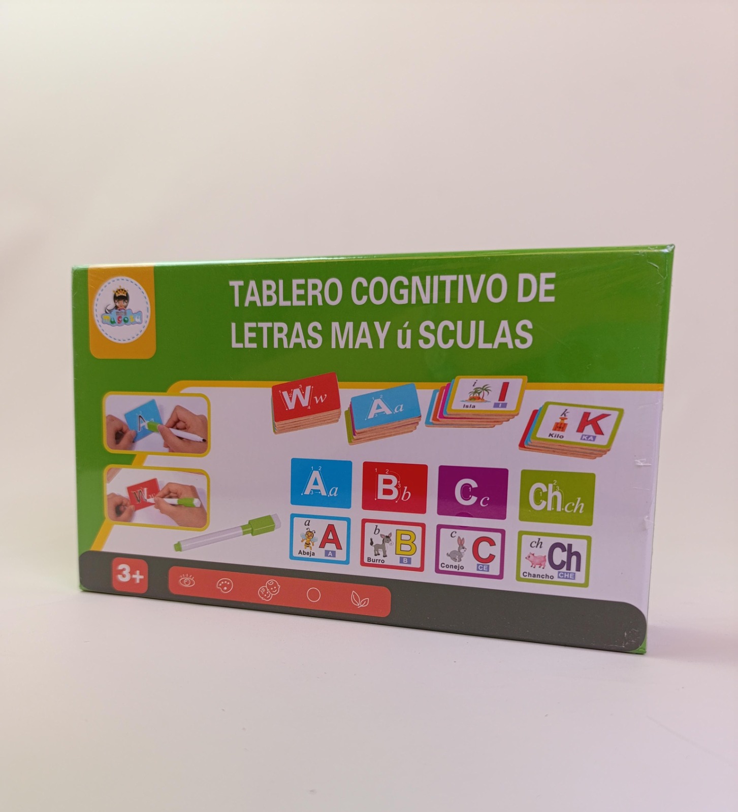 Tablero Cognitivo De Letras Mayusculas